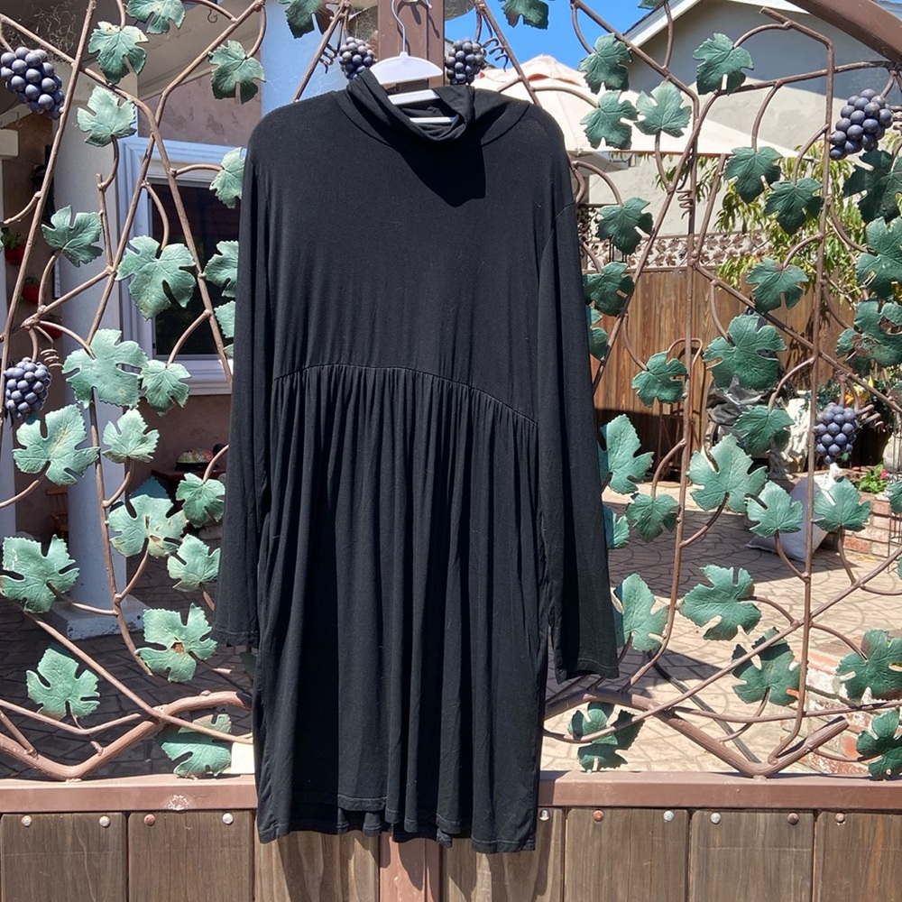 Black dress super soft material.